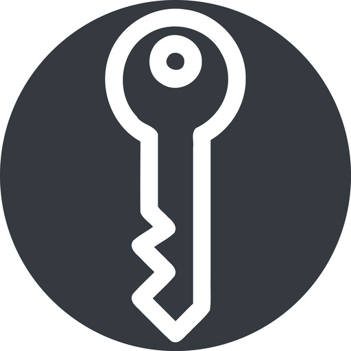 Key icon by Friconix (fi-cnsrxl-key) right,normal,solid,circle,unlocked ...