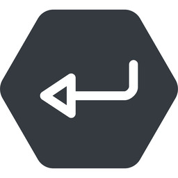Return sign icon by Friconix (fi-hnsuxl-return-sign) up,normal,solid ...