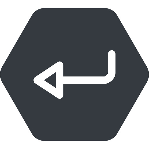 Return sign icon by Friconix (fi-hnsuxl-return-sign) up,normal,solid ...