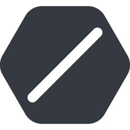 Slash wide icon by Friconix (fi-hwsuxl-slash-wide) up,wide,solid ...