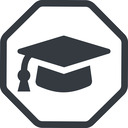 Graduation cap solid icon by Friconix (fi-onluxl-graduation-cap-solid ...