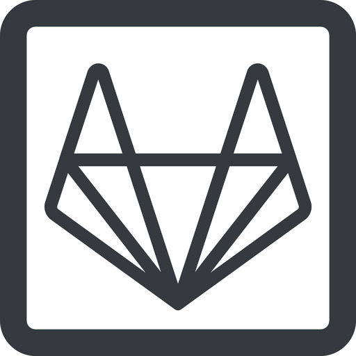Gitlab alt icon by Friconix (fi-swluxl-gitlab-alt) line,wide,square ...