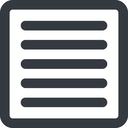 Justify align wide icon by Friconix (fi-swluxl-justify-align-wide) line ...