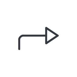 Return sign thin icon by Friconix (fi-xtldxl-return-sign-thin) thin ...