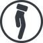Line, right, normal, circle, horizontal, mirror, healthcare, help, care, gift, hand, giving, giving-hand, love, give, giving-hand-solid icon