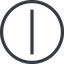 Line, right, normal, circle, minus, remove, sub, substract, collapse, -, less icon