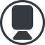 Line, right, normal, circle, youtube, video, camera, film, movie, videocamera, videocamera-solid icon