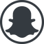 Line, normal, solid, circle, logo, brand, social, network, chat, snapshat-solid, snapchat, snap icon