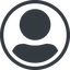 Line, normal, circle, user, man, woman, person, user-circle-solid, auth, authentification icon