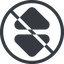 Line, up, normal, circle, prohibited, order, sort-solid, sort icon