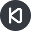 Down, normal, solid, circle, video, play, forward, backward, mp3, player, pause, step, forward-step-wide icon