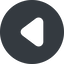 Down, normal, solid, circle, arrow, video, play, mp3, player, pause, play-solid icon