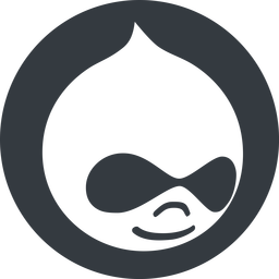 Drupal icon by Friconix (fi-cnsuxl-drupal) normal,solid,circle,logo ...