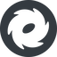 Normal, solid, circle, galaxy, space, spiral, milky-way, milky, way, cosmos, celestial, stellar, universe, galaxy-solid, galactic icon