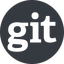 Normal, solid, circle, logo, brand, repo, git, repository, dev, development, fork icon
