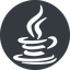 Normal, solid, circle, cup, programming, oracle, coffe, java icon
