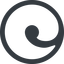 Normal, solid, circle, logo, brand, javascript, html, browser, internet, microsoft, edge, microsoft-edge-alt icon