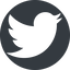 Up, normal, solid, circle, logo, brand, social, twitter, bird, twit, twitter-solid icon