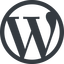Normal, solid, circle, logo, brand, website, wp, blog, cms, wordpress, ecommerce, internet icon