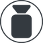 Thin, line, left, circle, youtube, video, camera, film, movie, videocamera, videocamera-solid icon