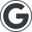 Thin, line, up, circle, logo, google, g, google-logo icon