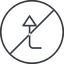 Thin, line, right, circle, sign, confirm, arrow, prohibited, key, submit, send, return, enter, return-sign, return-sign-thin icon