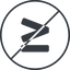 Thin, line, circle, horizontal, mirror, symbol, prohibited, less, math, mathematics, greater, than, greater-than, less-than, greater-than-equal, less-than-equal, comparison, inequality, mathematical, smaller, bigger, less-than-equal-solid, equal, maths icon