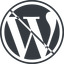 Thin, line, circle, logo, brand, prohibited, website, wp, blog, cms, wordpress, ecommerce, internet icon