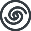 Line, up, wide, circle, horizontal, mirror, galaxy, space, spiral, milky-way, milky, way, cosmos, celestial, stellar, universe, galaxy-wide-alt, galactic icon