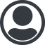Line, wide, circle, user, man, woman, person, user-circle-solid, auth, authentification icon