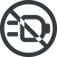 Line, down, wide, circle, prohibited, electricity, plug, charge, charger, electric, plug-wide, electrics, electrical icon