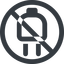 Line, right, wide, circle, horizontal, mirror, prohibited, electricity, plug, charge, charger, electric, plug-wide, electrics, electrical icon