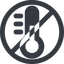 Line, wide, circle, horizontal, mirror, prohibited, temperature, thermometer, cold, heat, hot, thermometer-solid icon