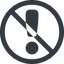 Line, up, wide, circle, mark, warning, exclamation, rounded, prohibited, info, exclamation-mark-rounded, alert icon