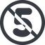Line, wide, circle, prohibited, number, font, digit, five, five-wide, 5 icon