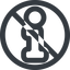 Line, wide, circle, prohibited, info, tag, information, faq, info-wide icon
