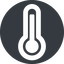 Wide, solid, circle, temperature, thermometer, heat, high, temperature-high, temperature-high-wide, hot icon