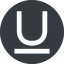 Wide, solid, circle, text, type, editor, font, typography, font-style, underline, underlined, underline-wide icon