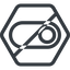 Line, up, normal, hexagon, horizontal, mirror, setting, prohibited, apple, on, off, ios, switch, button, radio icon