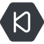 Down, normal, solid, hexagon, video, play, forward, backward, mp3, player, pause, step, forward-step icon