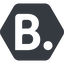 Normal, solid, hexagon, b, letter, book, dot, hotel, host, accommodation, guest, hospitality, booking, vacation, guesthouse, booking-alt, travel, tourism icon