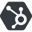 Normal, solid, hexagon, social, network, crm, marketing, hubspot icon
