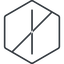 Thin, line, right, hexagon, minus, remove, sub, substract, prohibited, collapse, minus-thin, -, less icon