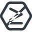 Line, wide, hexagon, horizontal, mirror, symbol, prohibited, less, math, mathematics, greater, than, greater-than, less-than, greater-than-equal, less-than-equal, comparison, inequality, mathematical, smaller, bigger, less-than-equal-wide, equal, maths icon