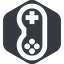 Right, wide, solid, hexagon, game, gaming, games, gamepad, pad, joystick, gamepad-wide icon