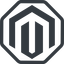 Line, normal, octagon, logo, brand, website, blog, cms, ecommerce, internet, magento icon