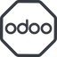 Line, normal, octagon, website, ecommerce, accounting, erp, openerp, crm, odoo icon