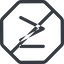 Line, normal, octagon, horizontal, mirror, symbol, prohibited, less, math, mathematics, greater, than, greater-than, less-than, greater-than-equal, less-than-equal, comparison, inequality, mathematical, smaller, bigger, equal, maths icon