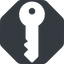 Right, normal, solid, octagon, unlocked, unlock, locked, lock, key, access, security, key-solid icon