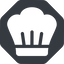 Normal, solid, octagon, hat, restaurant, chef, cooking, kitchen, cook, chef-hat, chef-hat-solid-alt icon